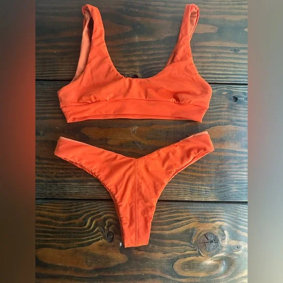 FELLA Bikini Set in Tangerine - Picture 1 of 2